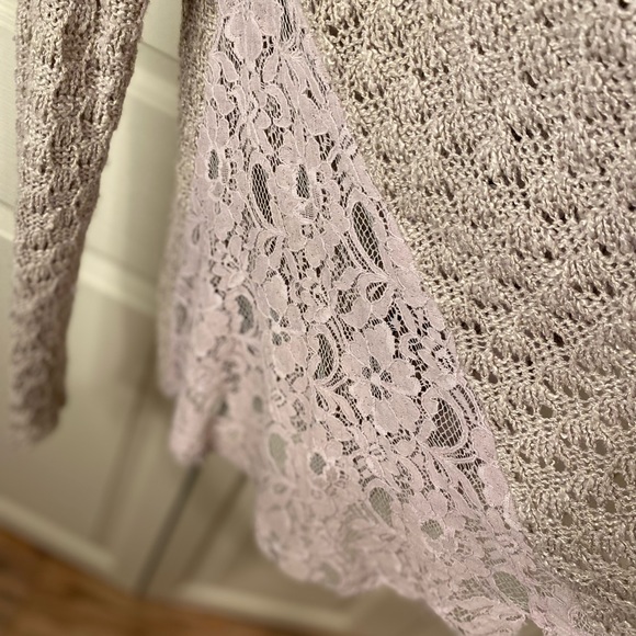 Maurice’s knit cardigan with lace detail - Picture 4 of 4